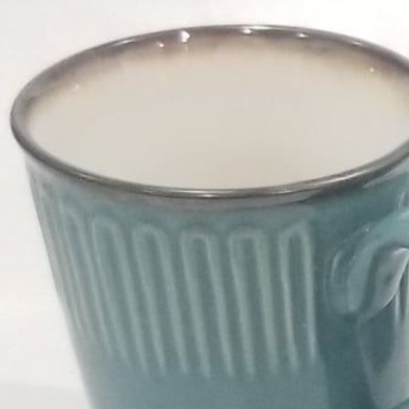 Fisher - Stoneware Mugs - Teal - 2 each - Picture 8 of 11